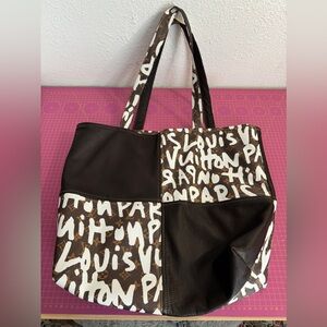 Upcycled Twisted Vintage Tote